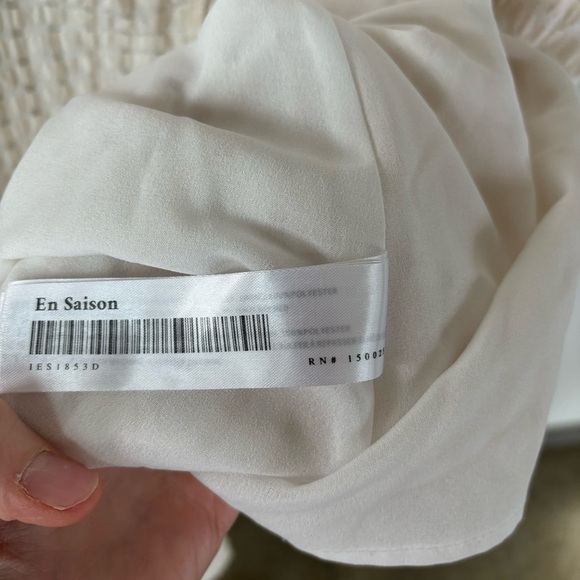 En Saison Checkered Button Front Midi Dress Size S - Picture 5 of 7